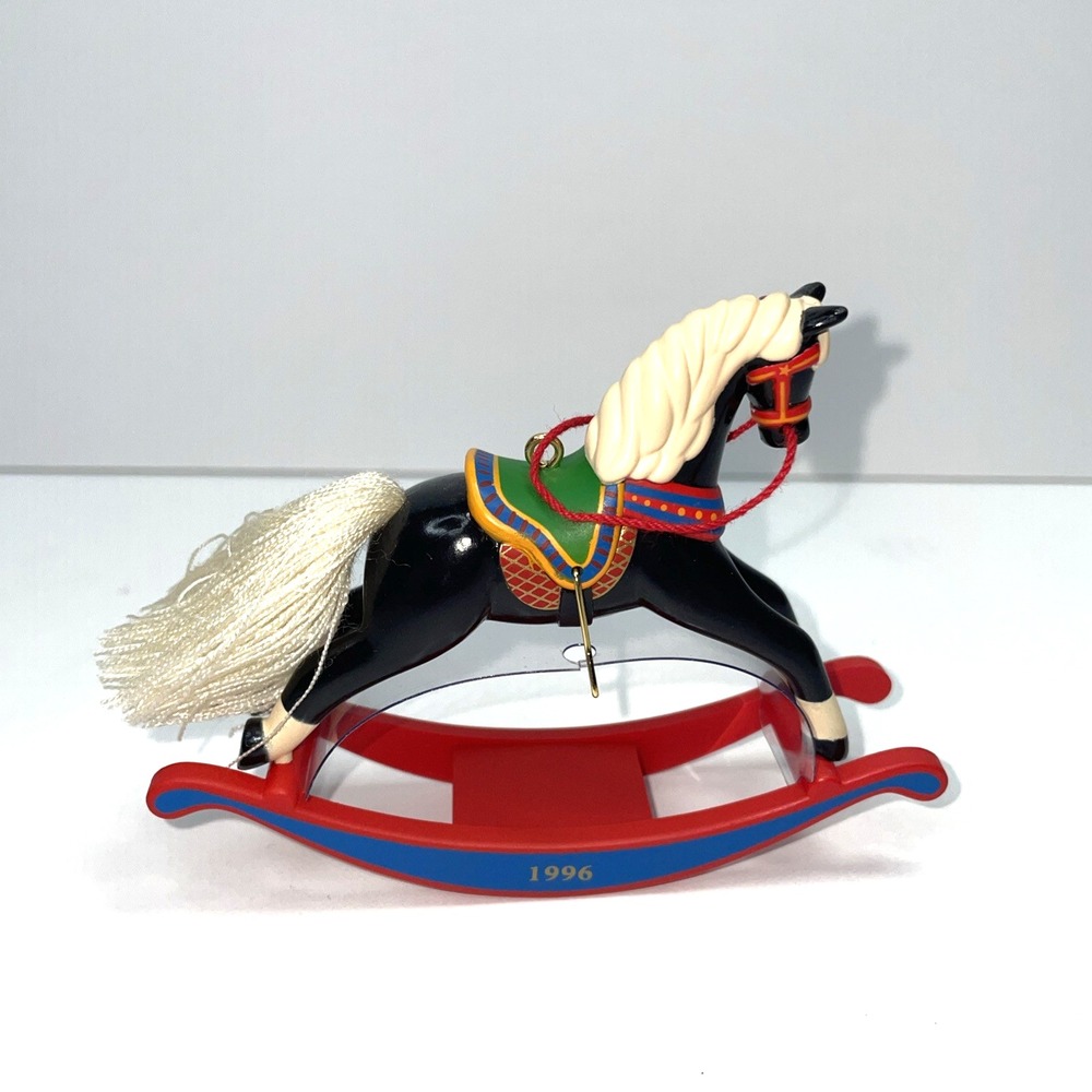 1996 Hallmark Keepsake Christmas Ornament "Rocking Horse" New - Picture 3 of 4